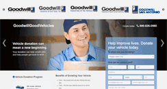 Desktop Screenshot of goodwillgoodvehicles.com