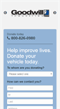 Mobile Screenshot of goodwillgoodvehicles.com